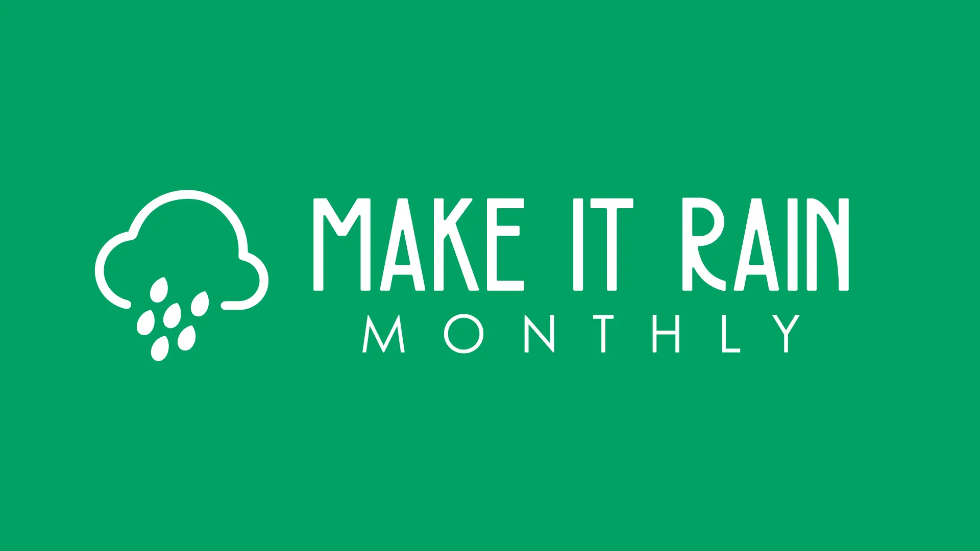 Make It Rain Monthly Ecommerce Email Marketing Newsletter